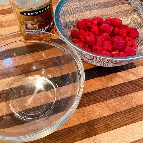 Rinsed Raspberries 