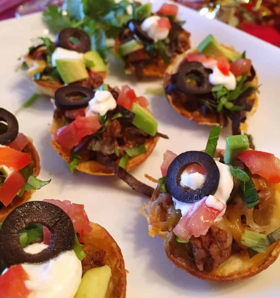 Mini Tostada Bites