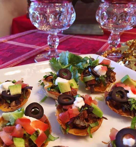 Mini Tostada Bites