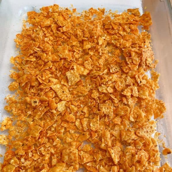 layer of doritos for casserole