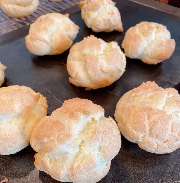 Baked Cream Puff Shells