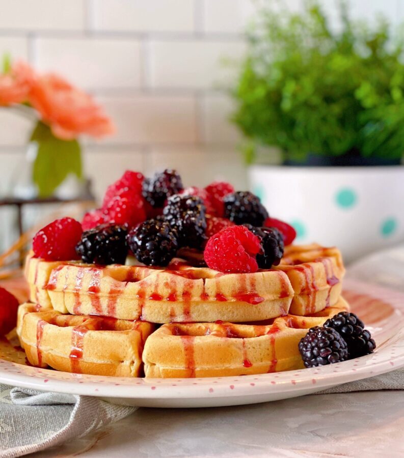 Easy Homemade Belgian Waffle Recipe