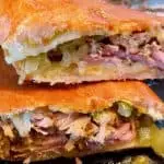 Sliced Cuban Sandwich