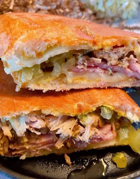 Sliced Cuban Sandwich 