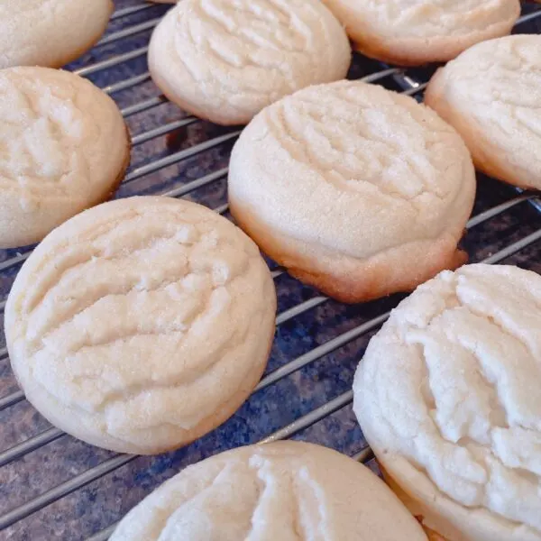 cookies on wire rack