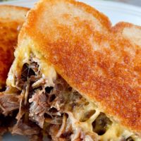 Grilled Roast Beef and Chesse