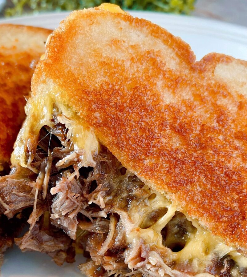 Grilled Roast Beef and Chesse