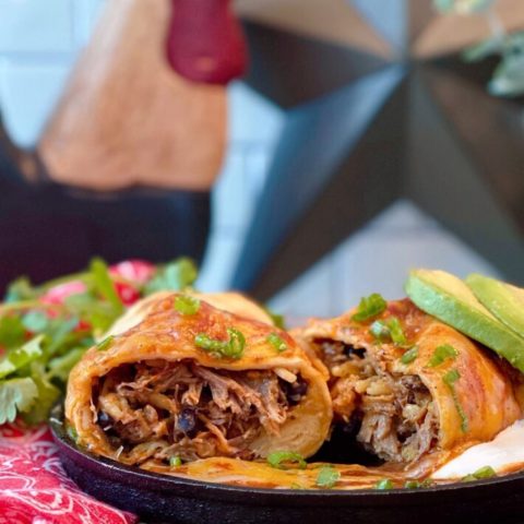 Shredded Beef Chimichangas Recipe