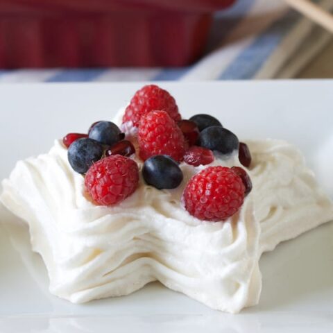 Image for Star Meringues With Fresh Berries
