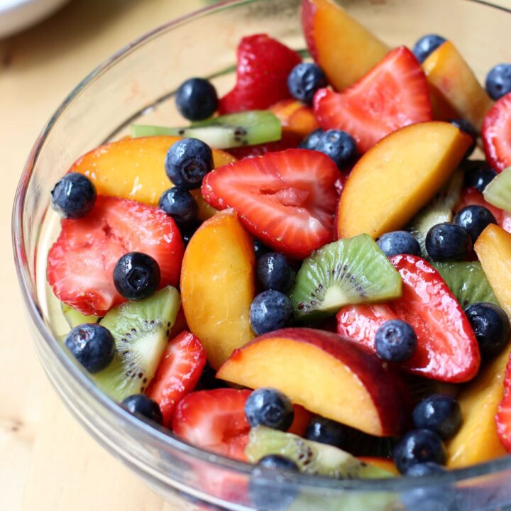 Image for Fruit Salad with Honey Lime Dressing
