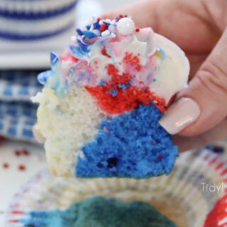 Image for Red White and Blue Cupcakes