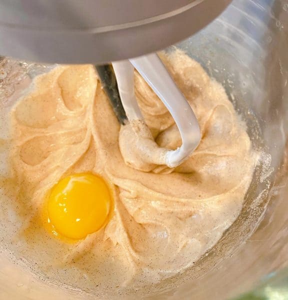 Adding room temperature egg yolks