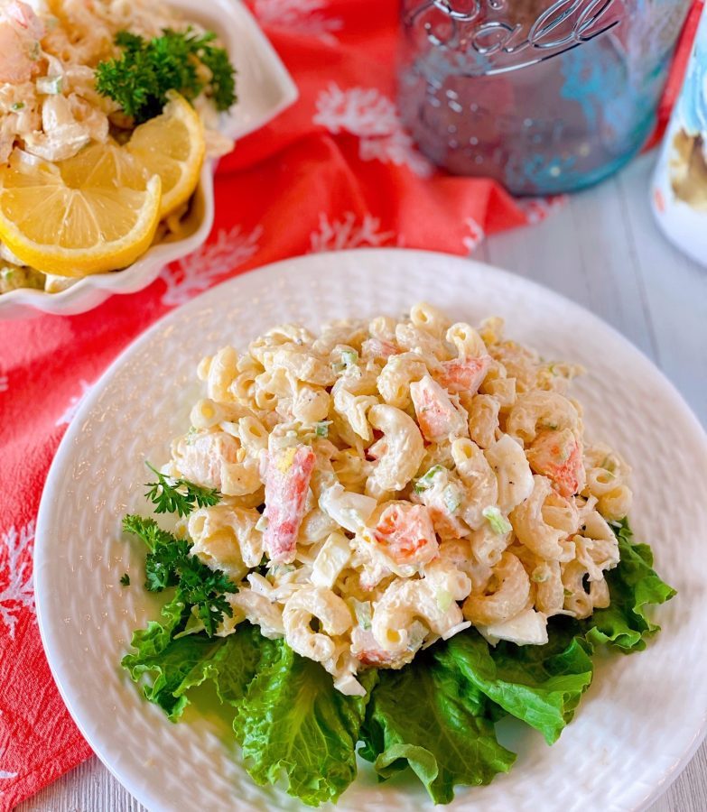 Recipe for seafood pasta salad discount