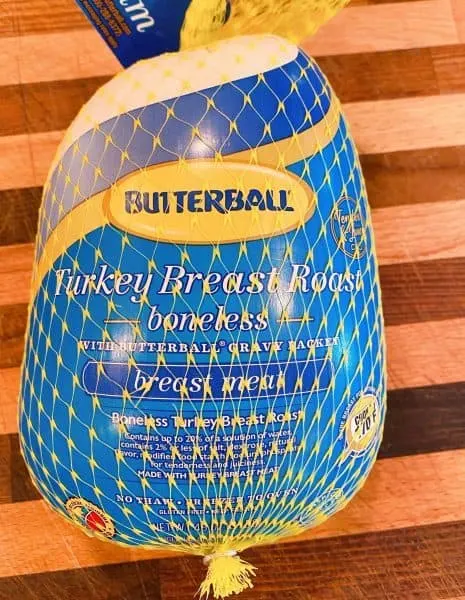 Butterball Turkey Roast in the packaging