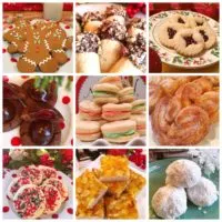 The Best Christmas Cookie Collage