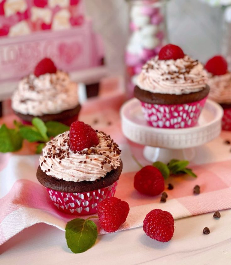 Sara's Cooking Class: Raspberry Chocolate Cupcakes