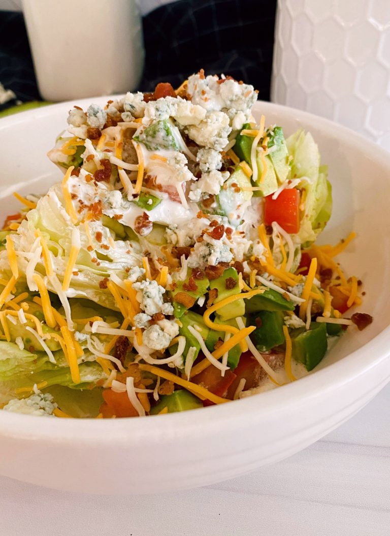 Classic Wedge Salad with Blue Cheese