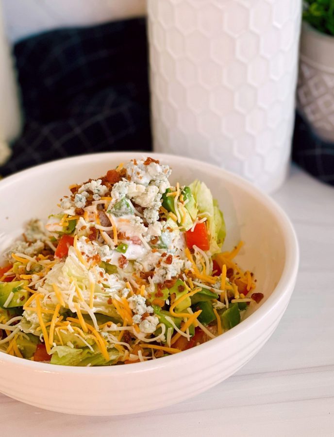 Classic Wedge Salad with Homemade Blue Cheese