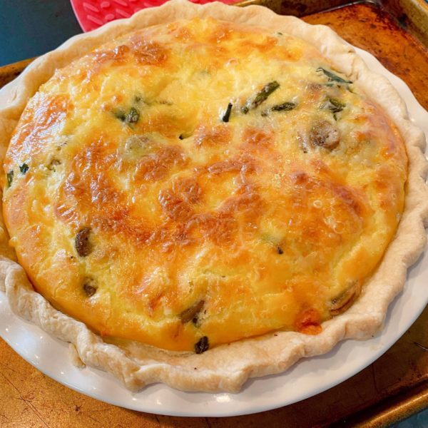 Asparagus Mushroom Quiche Norine's Nest