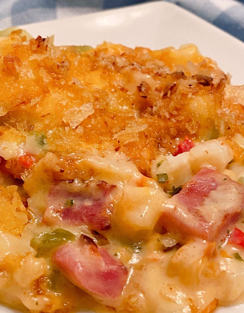 Cheesy Broccoli, Ham, and Hash Browns Casserole | Norine's Nest