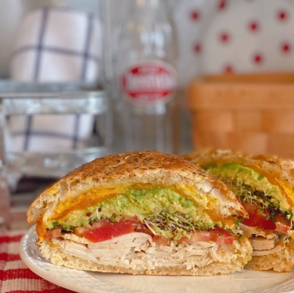 Air Fryer Toasted Turkey Sandwich Melt Norine's Nest