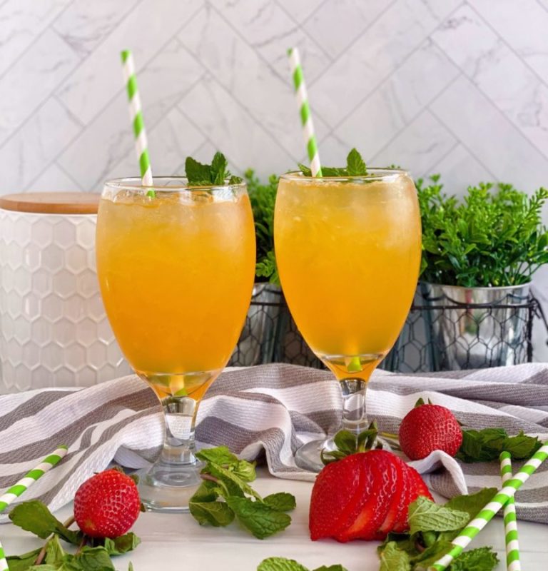 NonAlcoholic Passion Fruit Julep Norine's Nest