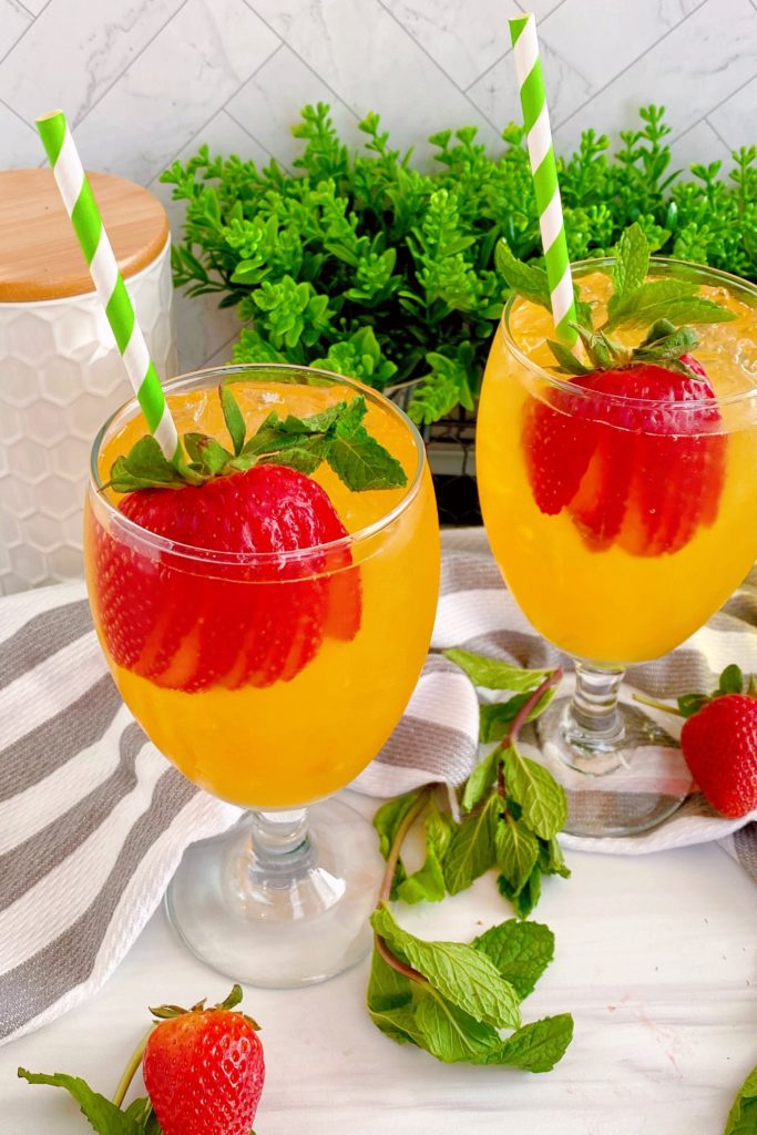 Disneyland Passion Fruit Mint Julep.