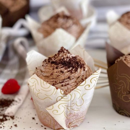 CookiesnCream Mousse Cupcakes Norine's Nest