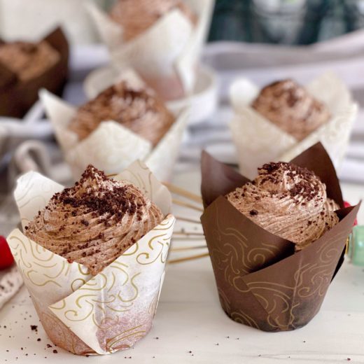 CookiesnCream Mousse Cupcakes Norine's Nest