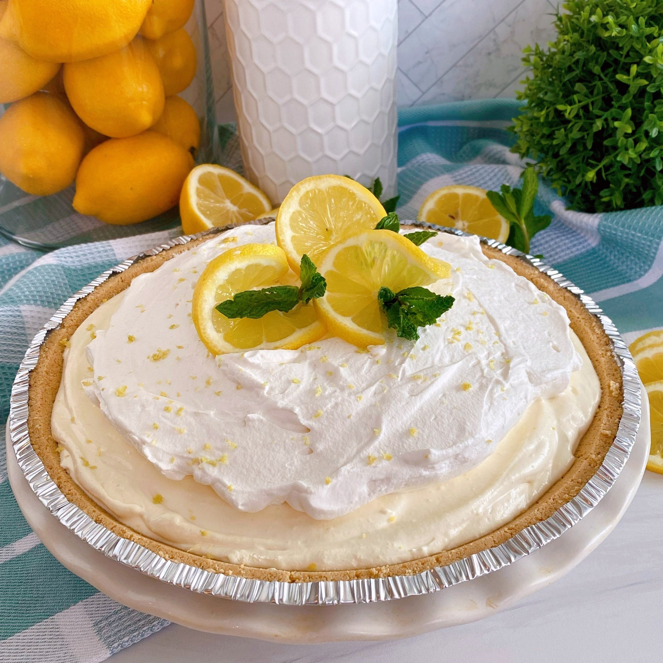 Easy NoBake Lemon Cream Pie Norine's Nest