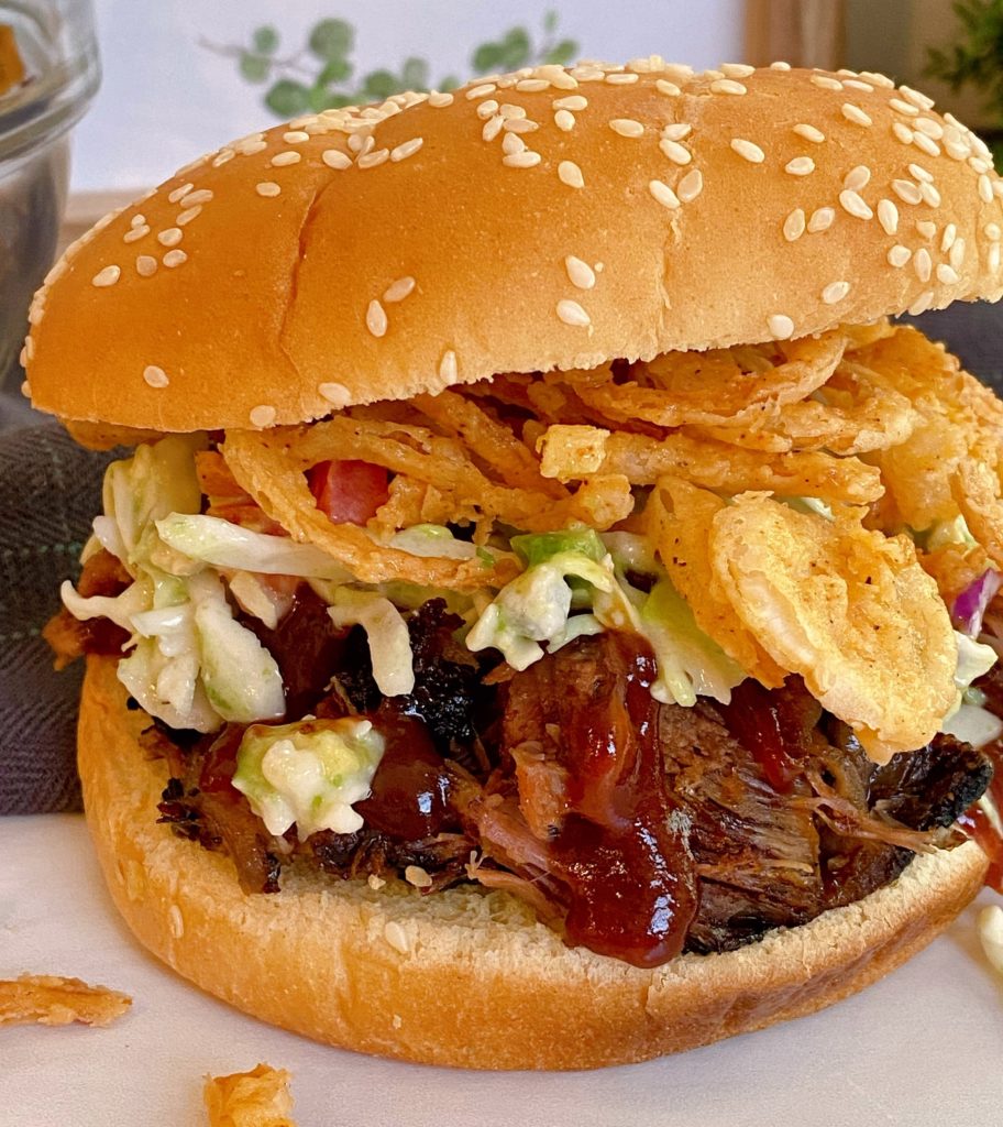 Instant Pot Braised BBQ Sandwich