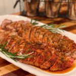 Easy Sliced Herb Crusted Pork Tenderloin