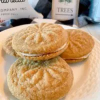 Cardamom Cookies on a plate.