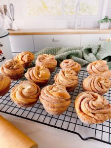 Rack with Cruffins cooling.