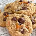 Close-up photo of Loaded Trash Can Chocolate Chip Cookies.