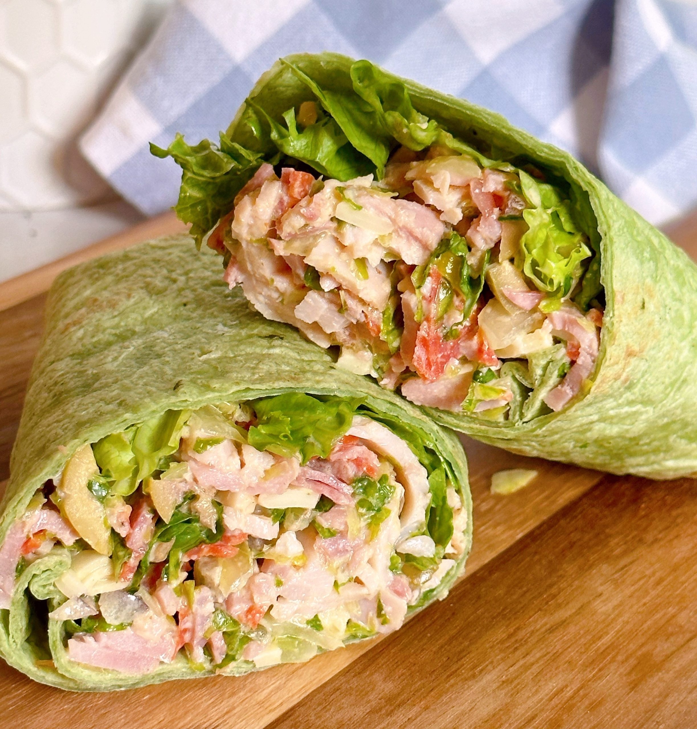 ChoppedItalianGrinderWrap. Norine's Nest