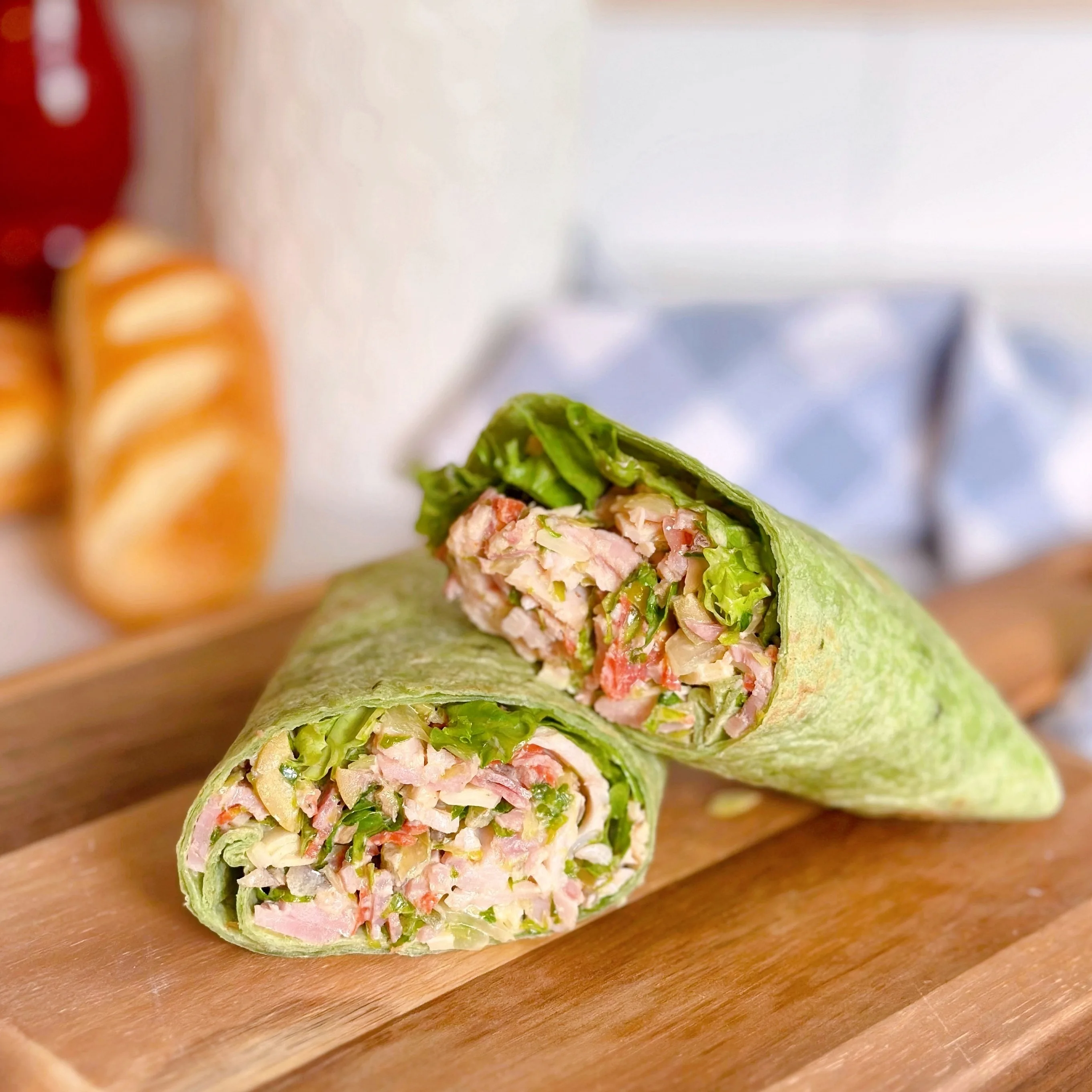 Chopped Italian Grinder Wrap!