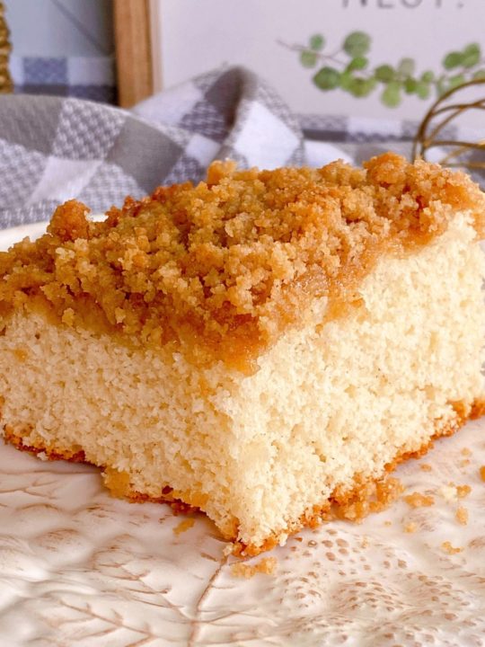 Meyer Lemon Coffee Cake