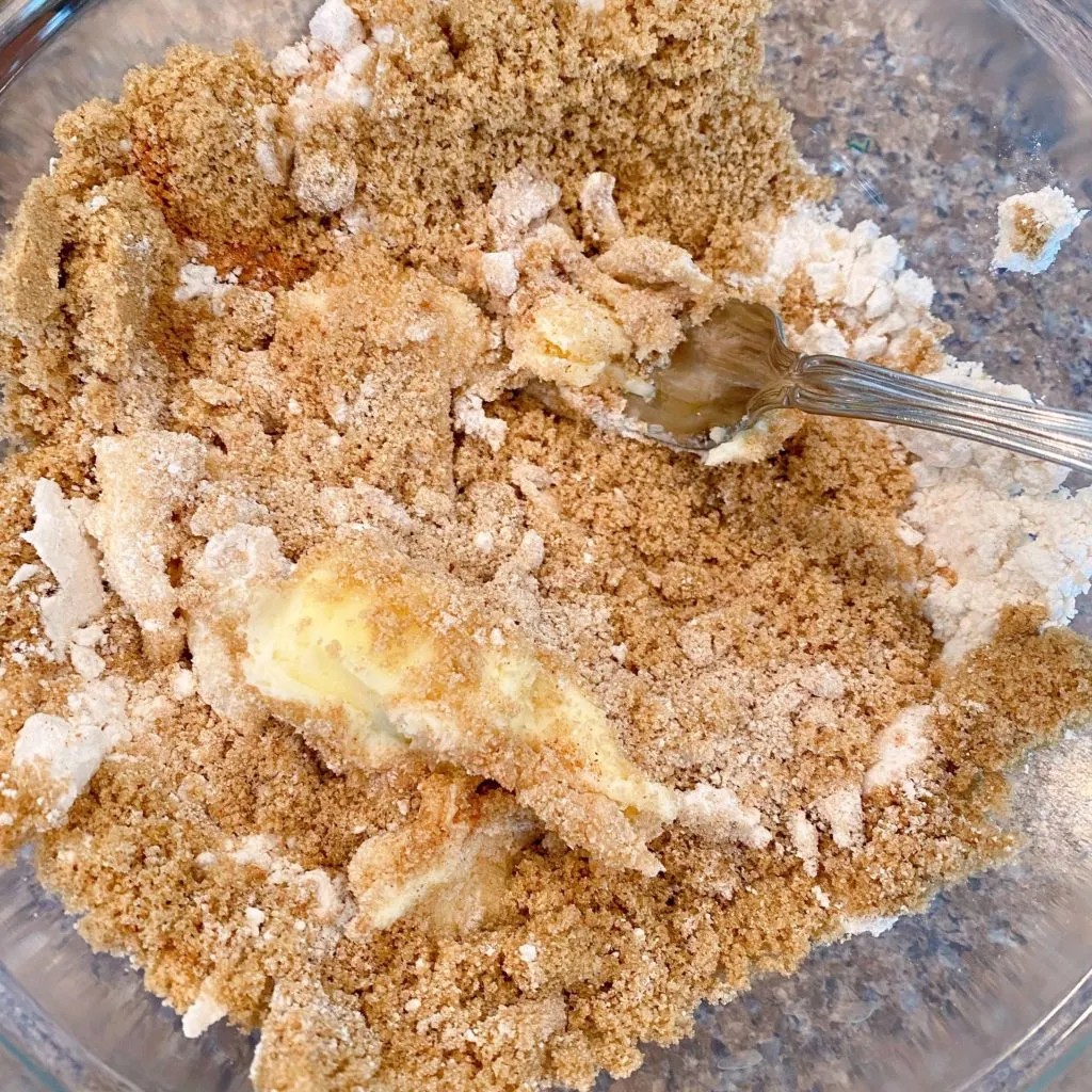 Cinnamon Streusel Topping Ingredients.