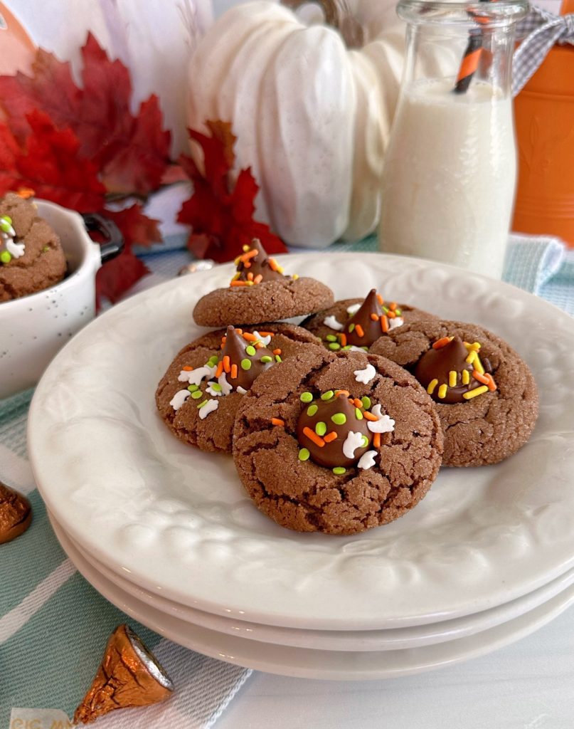 Chocolate Peanut Butter Blossom Cookies Recipe