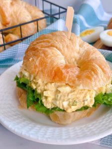 Close-up photo of Egg Salad Sandwich.