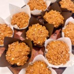 Baked Muffins in the baking tray.