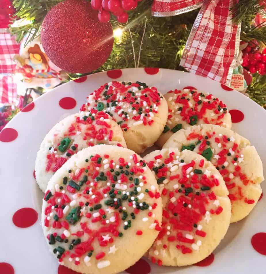 Christmas Sprinkle Sugar Cookies Norine's Nest