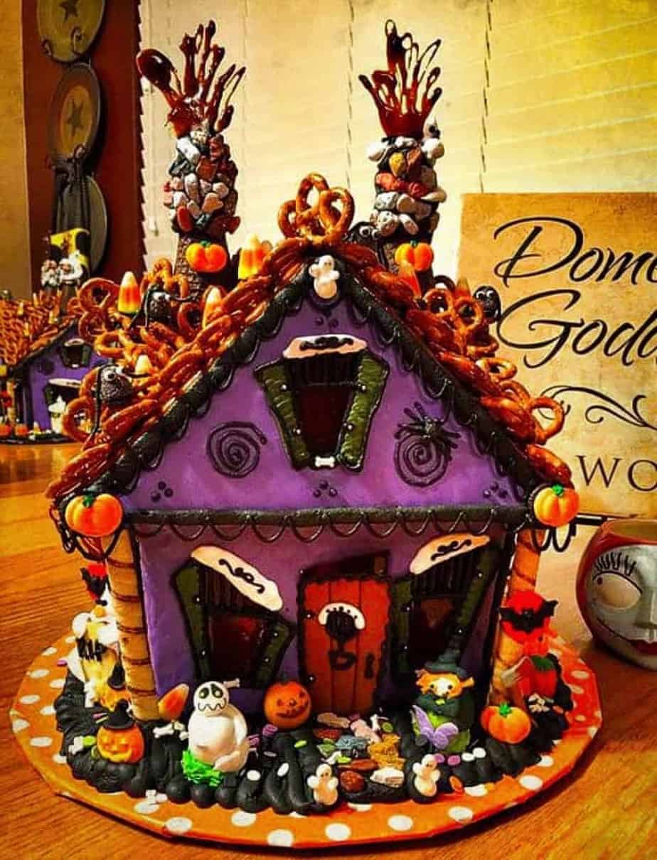 Haunted Gingerbread House Norine's Nest